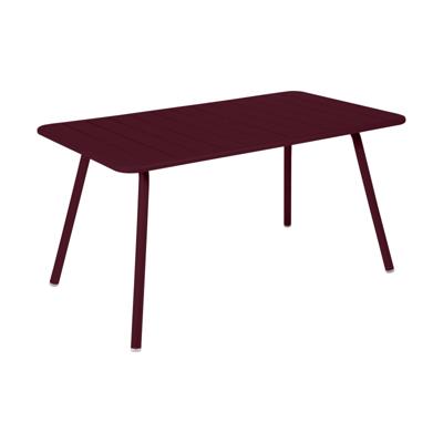 Fermob Luxembourg tuintafel 143x80 cm Black Cherry