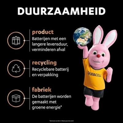 Duracell batterij Optimum AAA, blister van 4 stuks - thumbnail