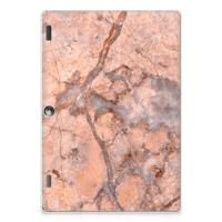 Lenovo Tab 10 | Tab 2 A10-30 Tablet Back Cover Marmer Oranje - thumbnail