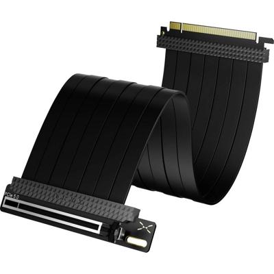 TRYX PCIe Riser-kabel PCIe 5.0 PCIe x16 bus, PCIe x16 stekker 3 cm Zwart A-S300C-PCI5-G0K