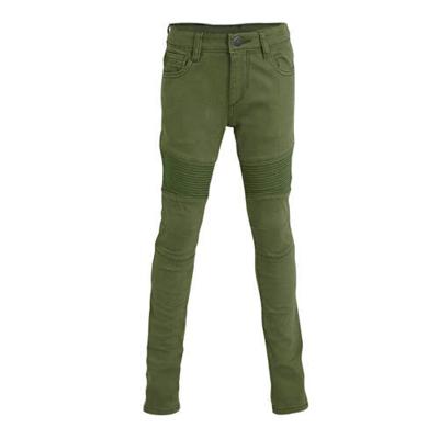 WE Fashion Blue Ridge skinny jeans groen