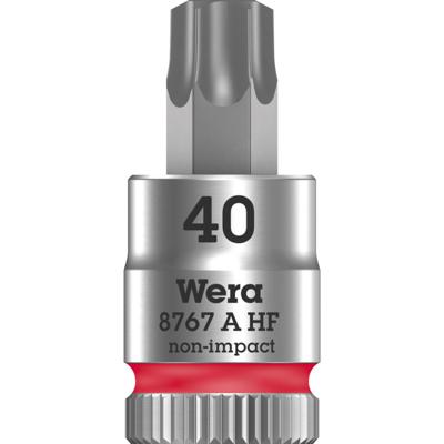 Wera 8767 A 05003371001 Binnen-zesrond (TX) Dopsleutel-bitinzet T 40 1/4 (6.3 mm)