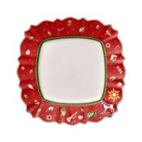 Villeroy & Boch Toy's Delight Bord vierkant rood - thumbnail