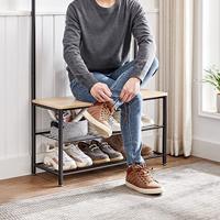 ACAZA Garderoberek Lichte eik - thumbnail