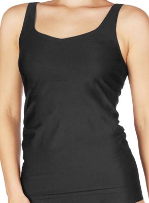 31614 Secrets dames hemd V-hals - 2-way - Naadloos dames onderhemd - Invisibile