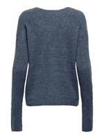 Only Onlcamilla V-neck L/s Pullover Knt Noos Trui Vintage Indigo - thumbnail