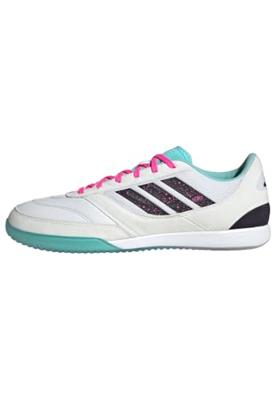 adidas Top Sala Competition II Zaalvoetbalschoenen (IN) Wit Zwart Turquoise Roze adidas Top Sala Competition II Zaalvoetbalschoenen (IN) Wit Zwart Turquoise Roze