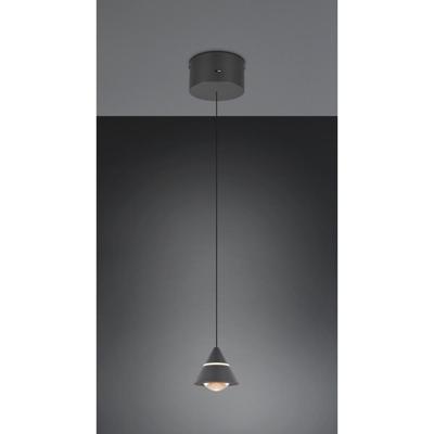 Trio Design hanglampRomeo enkel zwart - 337010132