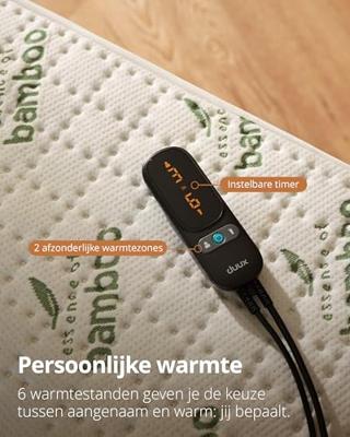 Duux Snooze Fleece Heated Underblanket 200 x 90 Elektrische deken Duux Snooze Fleece Heated Underblanket 200 x 90 Elektrische deken