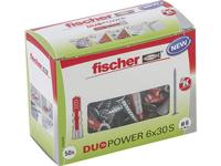 Fischer 535459 DUOPOWER 6x30 S LD 2-componenten plug 30 mm 6 mm 50 stuk(s) - thumbnail
