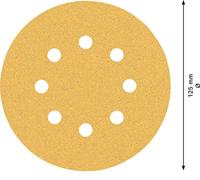 Bosch Accessories EXPERT C470 2608900805 Excenterschuurpapier Geperforeerd Korrelgrootte (num) 80 (Ø) 125 mm 5 stuk(s) - thumbnail
