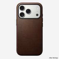 Nomad Modern leather case iPhone 17 Pro - Brown - thumbnail