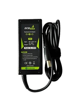 EcoLine - Oplader / AC Adapter - Compatibel Met De HP 250 G1 255 G1 ProBook 450 G2 455 G2 Compaq Presario CQ56 CQ57 CQ58 - 18.5V 3.5A 65W