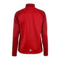 Craft 1912732 Squad 2.0 Half Zip W - Bright Red/Express - XXL - thumbnail
