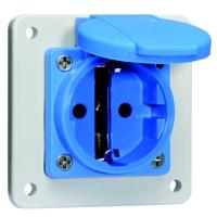 Bals Elektrotechnik 71108 Aanbouwcontactdoos IP54 Blauw - thumbnail