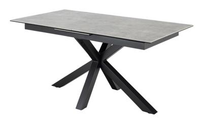 Bendt Uitschuifbare Eettafel 'Line' Keramiek, 168/210 x 90cm, kleur Grijs Bendt Uitschuifbare Eettafel 'Line' Keramiek, 168/210 x 90cm, kleur Grijs