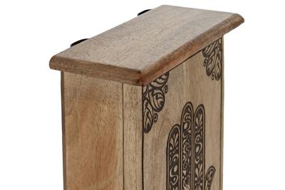 Sleutelkastje Home ESPRIT Natuurlijk 18 x 7,5 x 28 cm