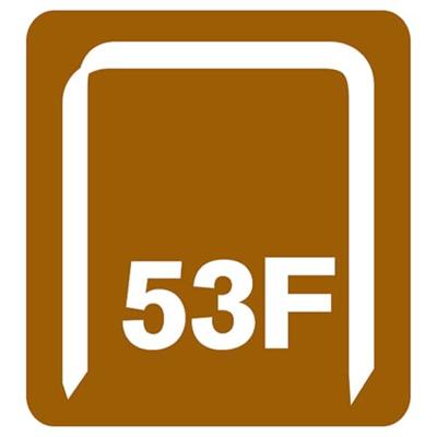 Rapid Nr. 53F dundraadnieten 10 mm, 648 stuks - 5000557 - 5000557