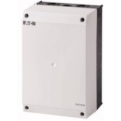 Eaton CI-K4-125-M 206897 Lege behuizing Voor montageplaat (l x b x h) 125 x 160 x 240 mm Grijs-wit (RAL 7035), Zwart (RAL 9005) 1 stuk(s)