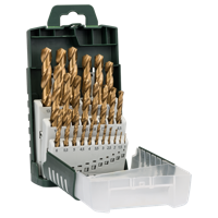 Bosch Accessories 2609255136 HSS Metaal-spiraalboorset 25-delig 1 mm, 1.5 mm, 2 mm, 2.5 mm, 3 mm, 3.5 mm, 4 mm, 4.5 mm, 5 mm, 5.5 mm, 6 mm, 6.5 mm, 7 mm, 7.5 - thumbnail