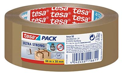 tesa ULTRA STRONG 57175-00000-02 Pakband tesapack Bruin (l x b) 66 m x 38 mm 1 stuk(s)