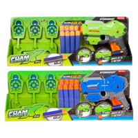 Toi-Toys Foam strikex pistool met xl foampijlen en target - 10dlg. - thumbnail