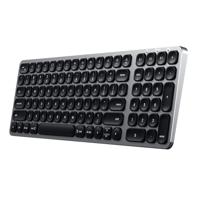 SATECHI Compact Verlicht Bluetooth Toetsenbord - Draadloos Bluetooth 5.0 & Multi-Apparaat Sync - Voor M2/M1 Macbook Pro/Air, M2/ M1 iPad Pro/Air, M2 Mac Mini, iMac M1 (Layout DE Duits) - thumbnail