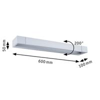 Paulmann Lucille 71207 Wandlamp voor badkamer 17 W Warmwit Aluminium (mat) - thumbnail