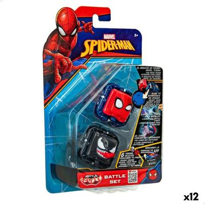 Behendigheidsspel Spider-Man Battle Cubes (12 Stuks) Behendigheidsspel Spider-Man Battle Cubes (12 Stuks)
