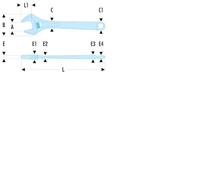Facom verchroomde moersleutel- rol 18 - 113A.18C - thumbnail