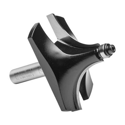 ENT Kwartrondfrees HM R28.6 met lager, Kolf 12mm - 7909910 - 7909910