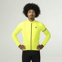 AGU Thermo Fietsshirt Lange Mouwen Essential Heren - Geel - XXXL - thumbnail