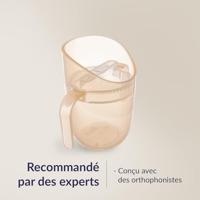 Difrax LOVI Genius Cup Oefenbeker Nude - thumbnail
