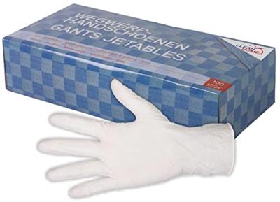 Doos wegwerphandschoenen latex 100 stuks Clean Home Talen Tools - Talentools Doos wegwerphandschoenen latex 100 stuks Clean Home Talen Tools - Talentools