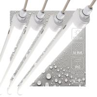 4 PACK - LED&apos;s Light TL armatuur met Strip - Koppelbaar - 46W 150cm 5520lm 4000K - thumbnail