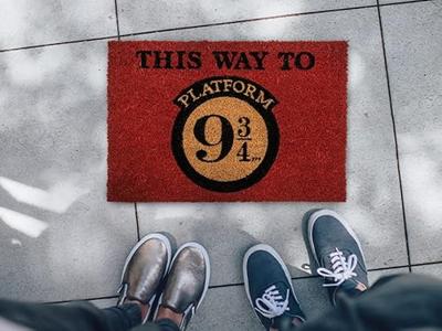 Harry Potter Platform 9 3/4 Deurmat Harry Potter Platform 9 3/4 Deurmat