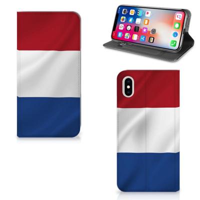 Apple iPhone Xs Max | Standcase | Nederlandse Vlag
