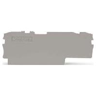 WAGO 2002-1791 Afsluittussenplaat Grijs 100 stuk(s) - thumbnail