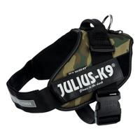 Julius-K9 IDC-Powertuig 58-76cm camouflage - thumbnail