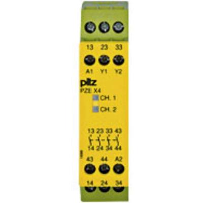 PILZ PZE X4 24VDC 4n/o Contactuibreiding Voedingsspanning (num): 24 V/DC 4x NO (b x h x d) 22.5 x 87 x 121 mm 1 stuk(s) PILZ PZE X4 24VDC 4n/o Contactuibreiding Voedingsspanning (num): 24 V/DC 4x NO (b x h x d) 22.5 x 87 x 121 mm 1 stuk(s)