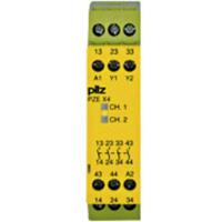 PILZ PZE X4 24VDC 4n/o Contactuibreiding Voedingsspanning (num): 24 V/DC 4x NO (b x h x d) 22.5 x 87 x 121 mm 1 stuk(s) - thumbnail