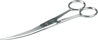 Veemerkschaar gebogen smal