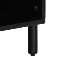 Dressoir 80x33x75 cm massief mangohout bruin - thumbnail