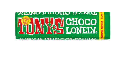 Tony's Chocolonely chocoladereep, 47g, hazelnoot