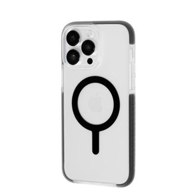 BodyGuardz Ace Pro MagSafe hoesje iPhone 14 Pro Max - Transparent Black
