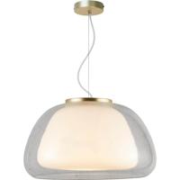 Hanglamp opaal glas E27 &apos;Jelly&apos; modern 39 cm - thumbnail