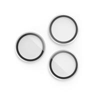 Hama Camerabescherming voor iPhone 16 Pro/16 Pro Max (3 afzonderlijke lenzen, iPhone lensbescherming, schokbestendig, 9H, beschermfolie, case-friendly, cameraafdekking, krasbestendig, pantserglas, - thumbnail