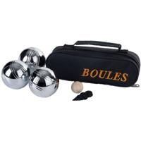 Engelhart Longfield jeu de boules spel 3 metalen ballen in tas - thumbnail