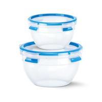 Emsa Clip & Close vershoudbakjes, 2 delige set, 1,0 / 2,6 L doos - thumbnail
