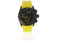 Edox horlogeband 10020 37N NJ2 Rubber Geel - thumbnail